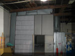 The paint booth